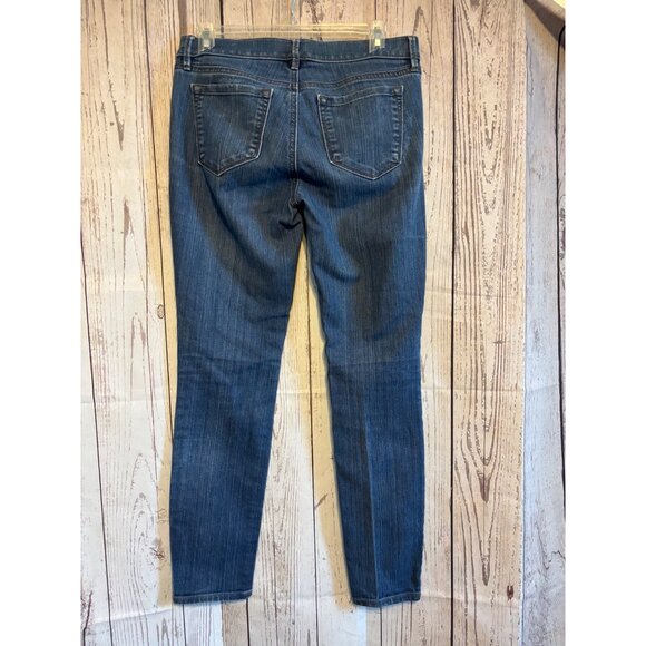 Loft Modern Skinny Casual Denim Blue Jeans Size 4 - Picture 5 of 7